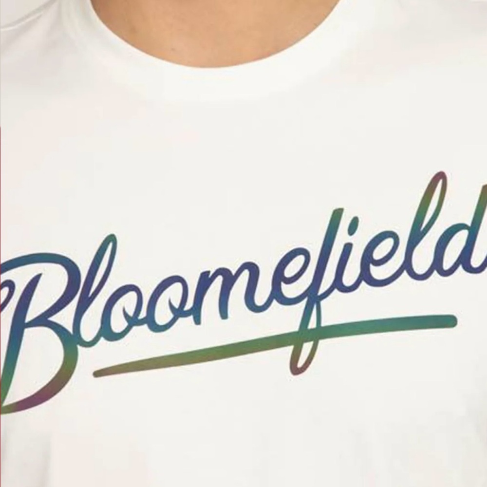 Bloomfield Graphic White T-Shirt
